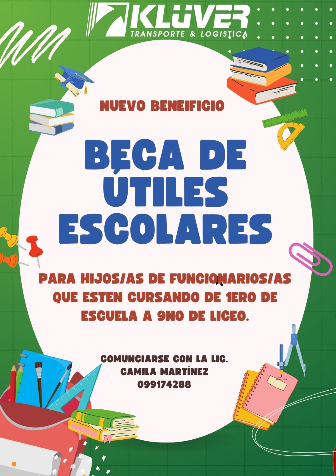 Beca articulos escolares